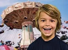 Young Brock Pivec at the Maryland State Fair